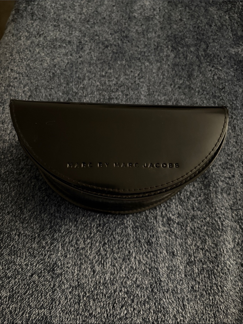Marc by Marc Jacobs Black Leather Sunglass Case